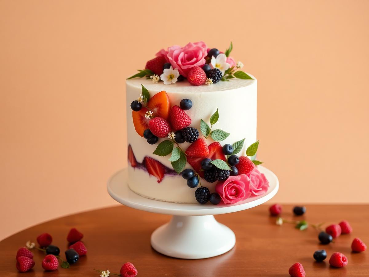 Gâteau d'anniversaire personnalisé
